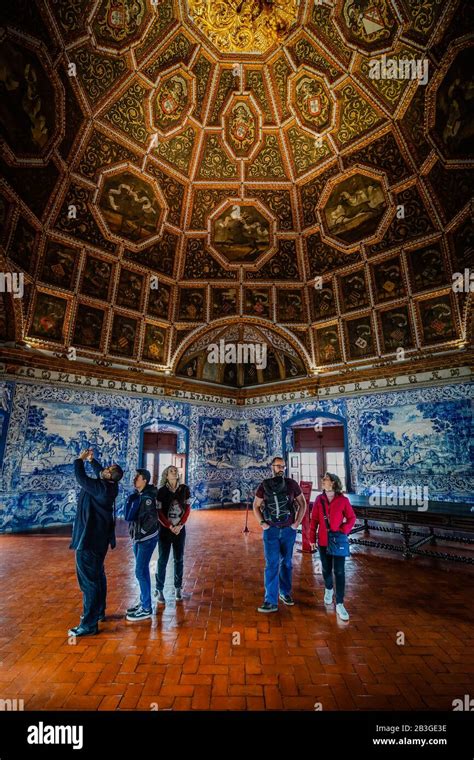 Sintra National Palace, also called the Palace of Sintra and Town ...