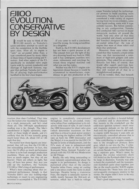 Yamaha Fj1100 1984 1993 Workshop Service Manual Repair 6