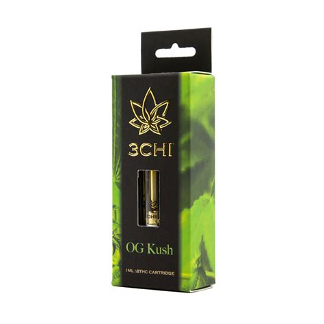 3chi Delta 8 Vape Cartridge Og Kush Lord Vaper Pens