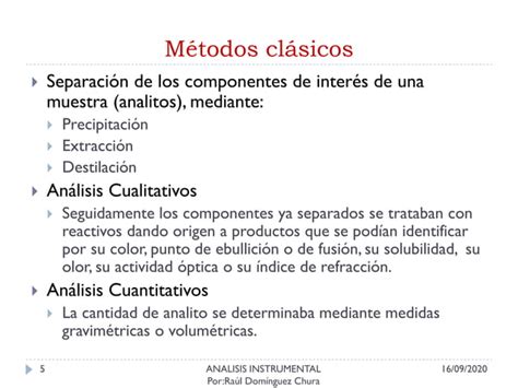 Cap1 Introduccion Al Analisis Instrumental PPT