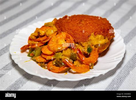 Traditional Brazilian Acaraj Traditional Food Of African Origin In