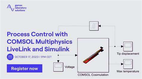 Process Control With Comsol Multiphysics Livelink And Simulink