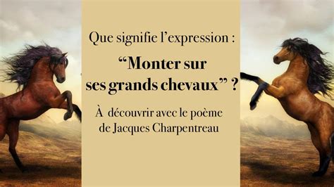 Po Sie La Chevauch E Jacques Charpentreau French Poem Youtube