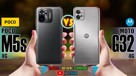 Xiaomi Poco M5s 4g Vs Motorola Moto G32 Full Specification Comparison Youtube