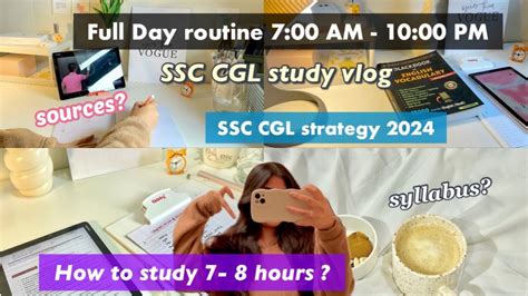 Ssc Cgl Study Vlogcgl Plan Sources For Preparing Cgl My Winter