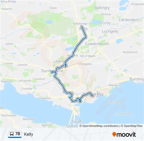 7b Route Schedules Stops And Maps Kelty Updated