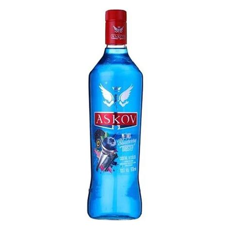 Vodka Askov Blueberry Garrafa De Ml Compre Bebidas Online Whisky