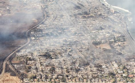 Hawaii Wildfires Kill As Apocalypse Hits Maui Island Resort City