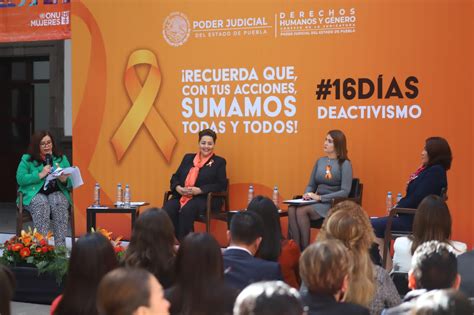 Poder Judicial De Puebla Realiza Conversatorio Sobre Perspectiva De