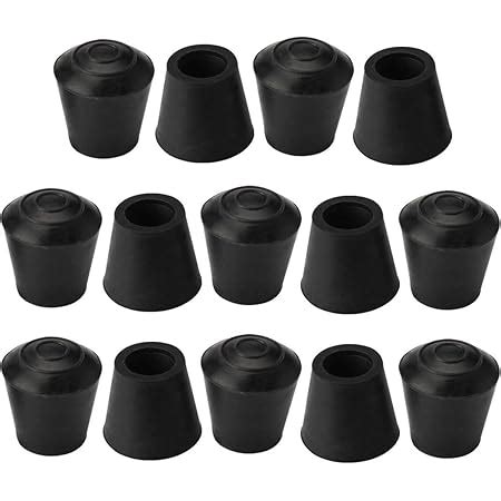 Uxcell 14pcs Chair Leg Tips Caps 12mm 1 2 Inch Anti Slip Rubber