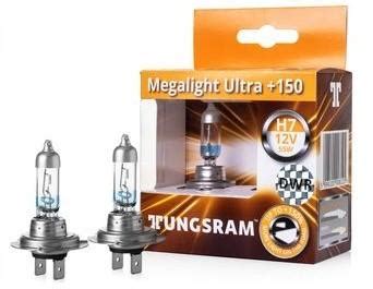 TUNGSRAM Żarówki halogenowe Tungsram Megalight Ultra 150 H7 12V 55W 2