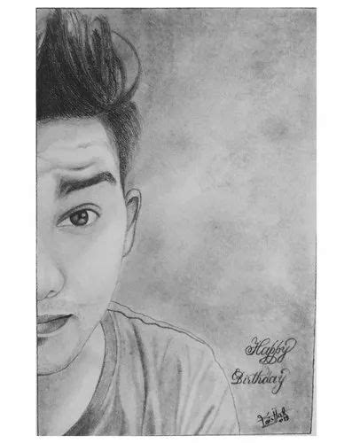 How To Draw Attitude Boy Taking Selfie Pencil Drawing, 50% OFF