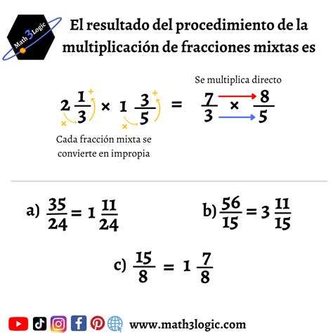 Multiplicación De Fracciones Mixtas Aprende De Forma Sencilla Y