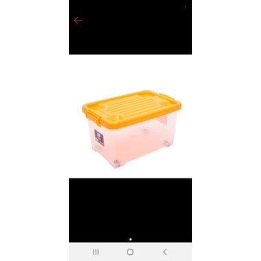 Jual Shinpo Cb Container Sky Box Plastik Liter Dengan Roda