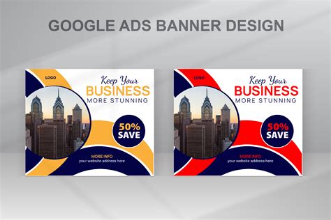 Business Google Ads Vector Template Graphic by VMSIT · Creative Fabrica