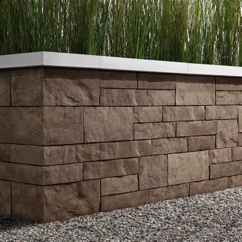 Techo Bloc Brandon Corner Pillar Kit Chestnut Brown 90 SiteOne