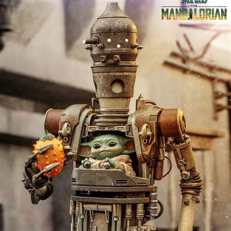 Hot Toys Ig With Accessories Star Wars The Mandalorian Action