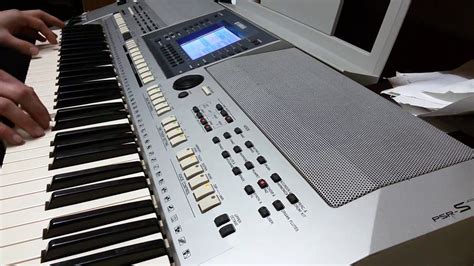 Yamaha Psr S Eratox Dziewczyna Ze Zdj Cia Youtube