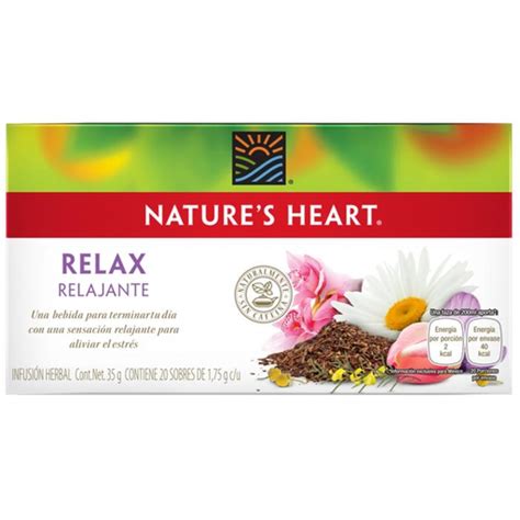 Té Natures Heart Relax 35 G En Super Naturista Ciudad De México