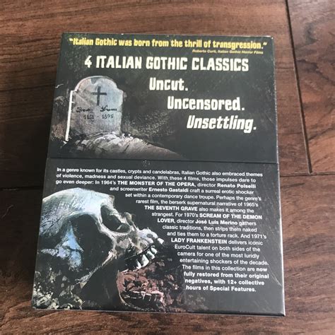 Danza Macabra Volume The Italian Gothic Collection Blu Ray Region A