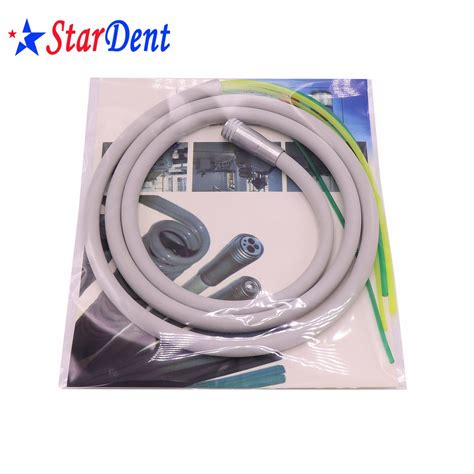 Dental Handpiece Tube Fibre Optic Quick Couplingtubes 2 4holes China