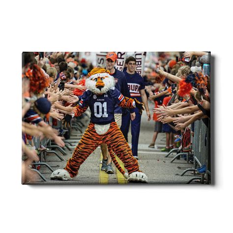 Auburn Tigers-Aubie at the Tiger Walk-Auburn University-Tiger Walk ...