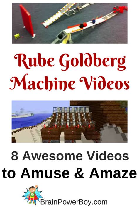 Be Amused and Amazed with Rube Goldberg Video!