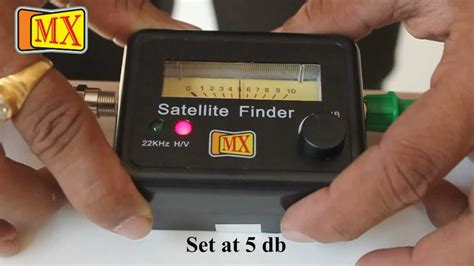 Digital Satellite Finder Alignment Signal Satfinder Find