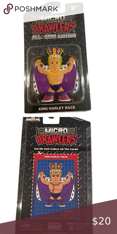 King Harley Race Micro Brawler From Pro Wrestling Crate E Eb