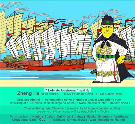 Zheng He Drawing