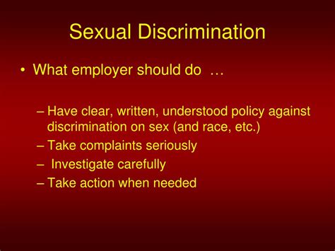 Ppt Sex Discrimination At Work Powerpoint Presentation Free Download