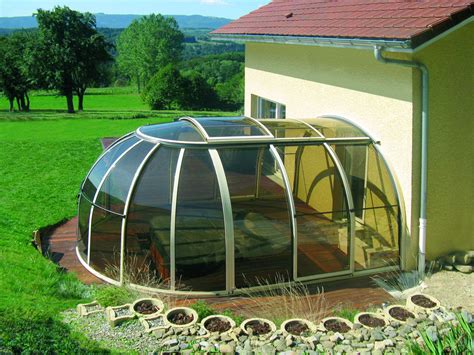 Hot Tub Enclosure Oasis Galleries Retractable Hot Tub Enclosure Sunrooms Enclosures