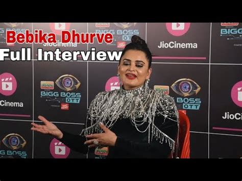 First Interview Bebika Dhurve Reaction On Elvish Yadav Bigg Boss Ott