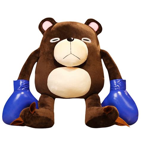 58cm Jujutsu Kaisen Bear Stuffed Animal Plush Toy Large Huggable T