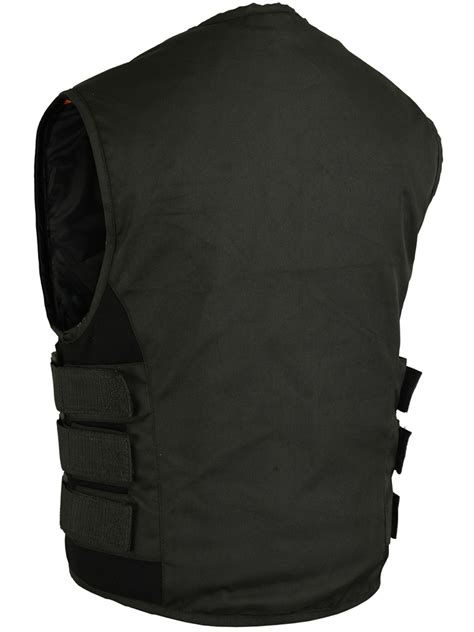 Shop Men's Textile Club Swat Team Style Vest Online - SUNSET LEATHER