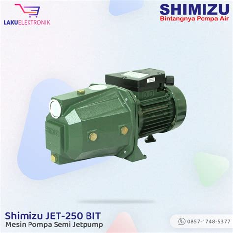 Jual Mesin Pompa Air Semi Jetpump Semijet Watt Shimizu Jet Bit