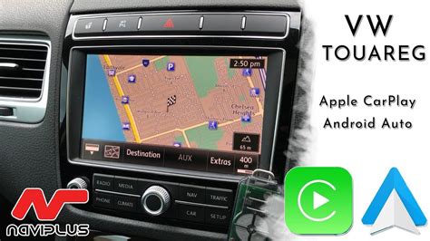 Vw Touareg Rns Carplay Android Auto After Installation Demo