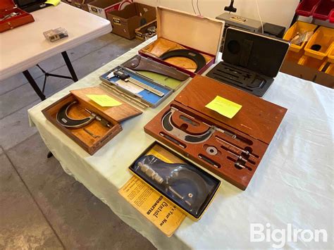 Micrometer & Caliper Sets BigIron Auctions