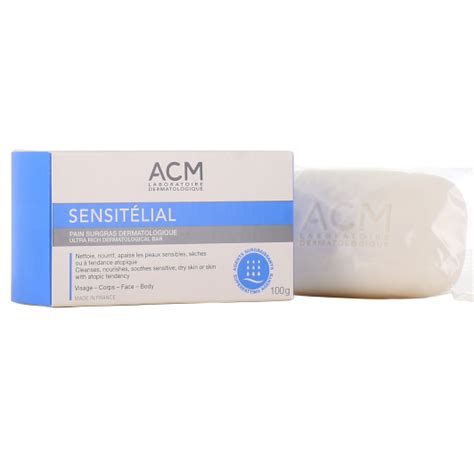 ACM Sensitelial pain surgras dermatologique Peau sensible sèche