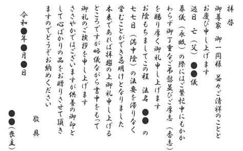 四十九日（忌明け）の挨拶状 書き方や文例、送り方は？ 香典返し・法事・法要のマナーガイド