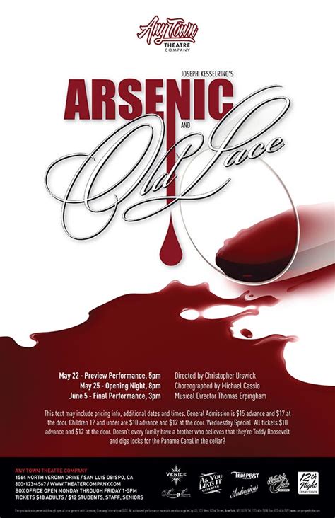 Arsenic and Old Lace Poster Design | Subplot Studio