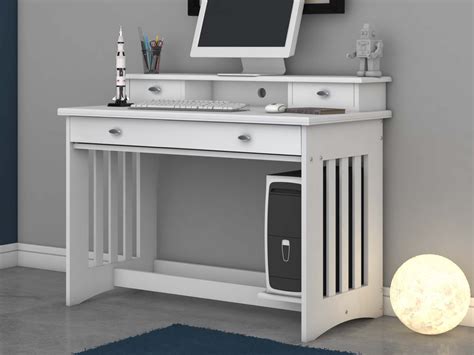 Student Desk in White — Discovery World Furniture