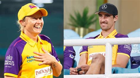 What A Husband Mitchell Starc Cheers For Wife Alyssa Healy From