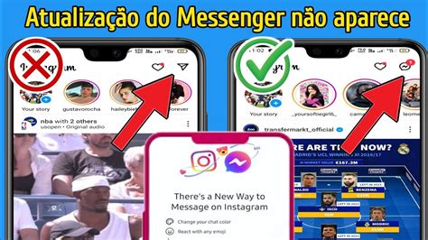 Como Atualizar O Instagram Messenger Em Nova Atualiza O Do