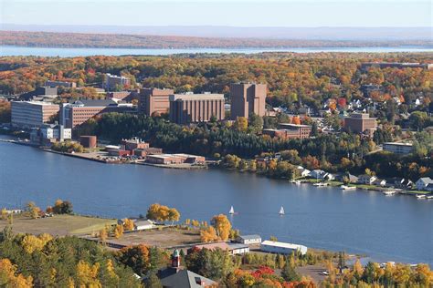 Michigan Tech Campus View in Fall Colors | Michigan Tech Fal… | Flickr