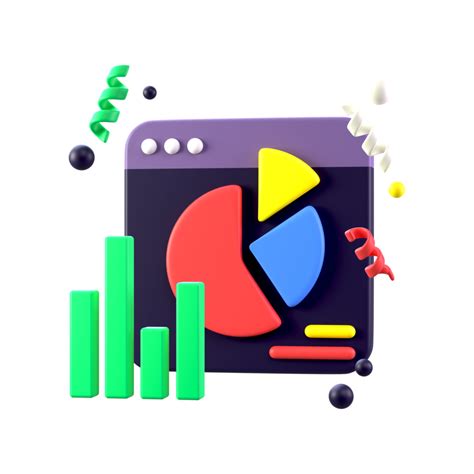 Piechart Icon In D Png Transparent Format Png