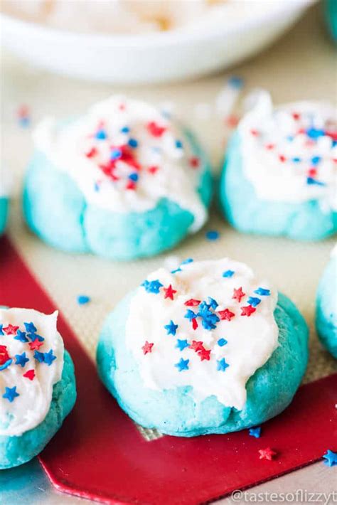 Cake Mix Jello Cookies Easy Patriotic Dessert Recipe