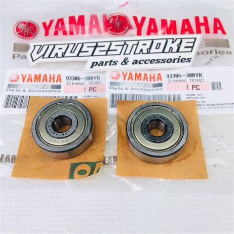 Jual Bearing Laher Laker Set Roda Tromol Depan Yamaha F Zr Fizr