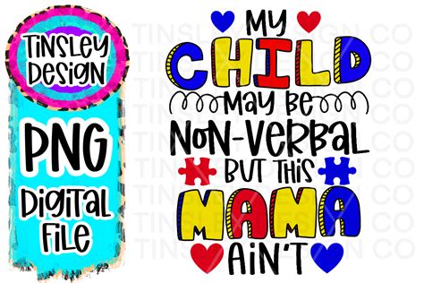 Autism Mom Puzzle Awareness Sublimation Graphic By Tinsleydesignco