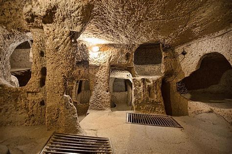 The Magical Underground Cities In Cappadocia Turkey WorldAtlas